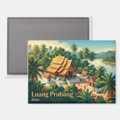 Aimant Luang Prabang Laos (Recto/Verso)