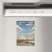 Aimant Lubbock Texas Travel (In Situ (Lave-vaisselle))