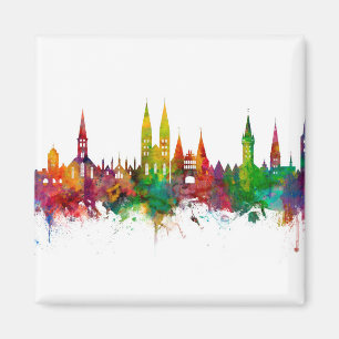 Aimant Lubeck Allemagne Skyline