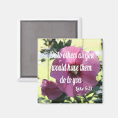 Aimant Luc 6:31 (Recto/Verso)