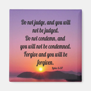 Aimant Luc 6:37 - Réfrigérateur