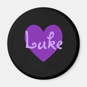 Aimant Luc en violet