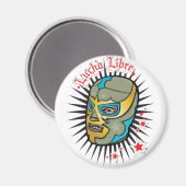 Aimant Lucha Libre Masque de lutte mexicaine (Recto/Verso)