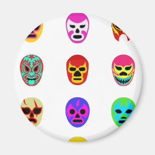Aimant Lucha Libre Masque Mexicain Lutte