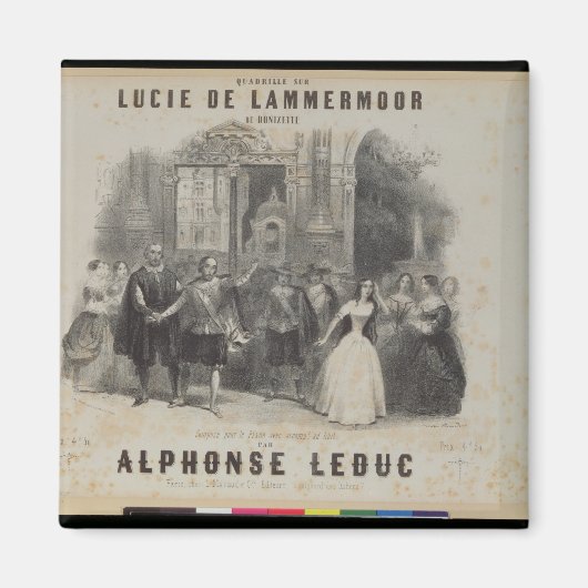 Aimant Lucia de Lammermoor' par Gaetano Donizetti (Devant)