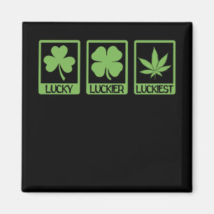 Aimant Luckier Luckiest JOUR DE LA SAINT PATRICK mauvaise