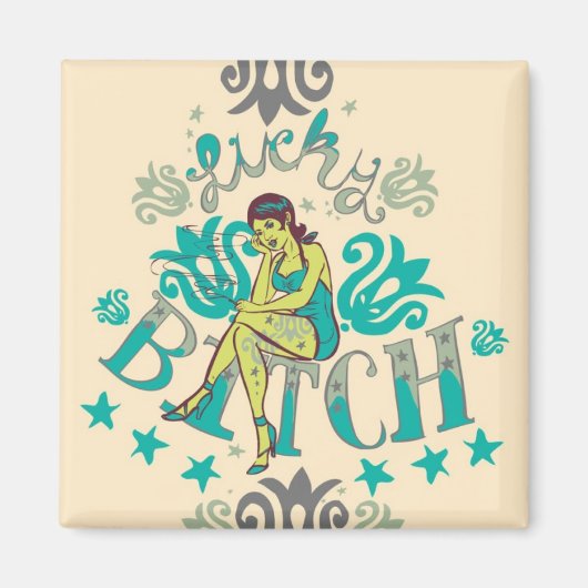 Aimant Lucky B (Devant)