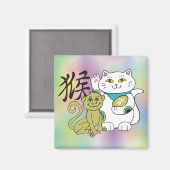 Aimant Lucky Cat (Recto/Verso)