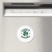 Aimant Lucky Charmer Shamrock Funny St. Patrick's Day (In Situ (Lave-vaisselle))