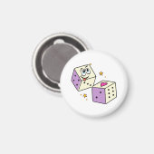 Aimant Lucky Dice (Recto/Verso)