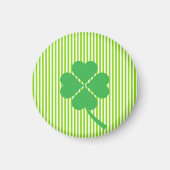 Aimant Lucky Four Leaf Shamrock Design-87906 (Devant)