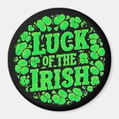 Aimant Lucky Irish Clovers (Devant)