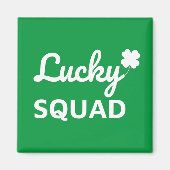 Aimant Lucky Squad St. Patrick's Day (Devant)