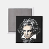 Aimant Ludwig van Beethoven (Recto/Verso)