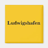 Aimant Ludwigshafen Schild (Devant)
