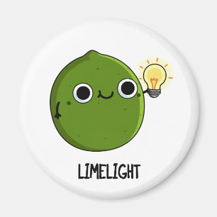 Aimant Lueur de citron vert Funny Fruit Lime Pun