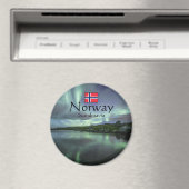 Aimant Lueurs boréales Norvège (In Situ (Lave-vaisselle))