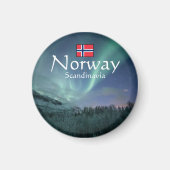 Aimant Lueurs boréales Norvège (Devant)