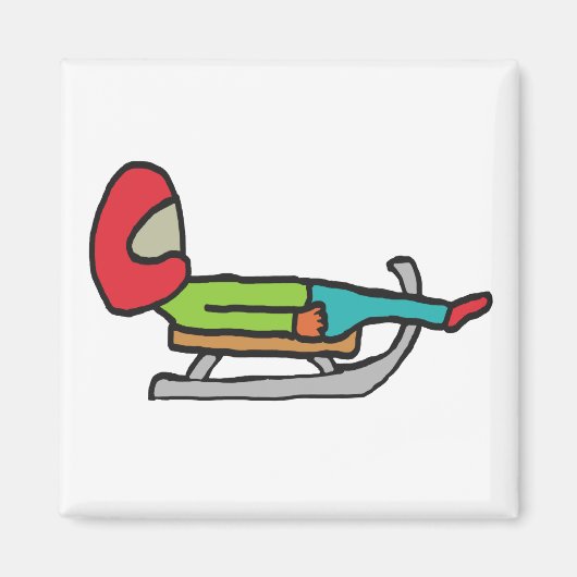 Aimant Luge (Devant)