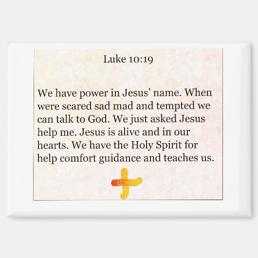 aimant-luke 10 ; aimant 19 (Recto)