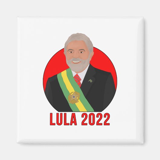 Aimant Lula 2022 (Devant)