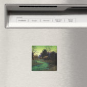 Aimant "Lullbrook in Winter", de Maxfield Parrish (In Situ (Lave-vaisselle))