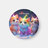 Aimant Lumière de Noël enchantée (Devant)