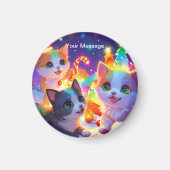 Aimant Lumière de Noël enchantée (Devant)