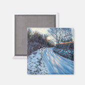 Aimant Lumière d'hiver (Recto/Verso)