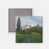 Aimant Lumière du matin du Mont Rainier (Recto/Verso)