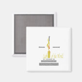 Aimant Lumière du monde (Recto/Verso)