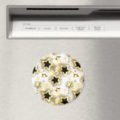 Aimant Lumière transparente avec étoiles or (In Situ (Lave-vaisselle))