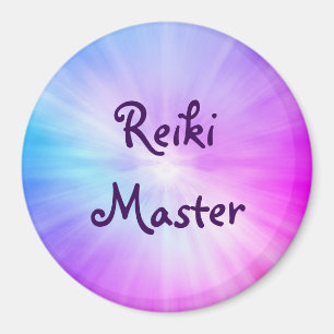 Aimant Lumière violette Reiki Master design