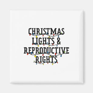 Aimant Lumières de Noël et droits reproductifs Noël