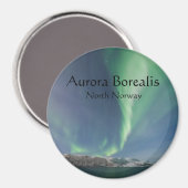 Aimant Lumières du Nord en Norvège (Recto/Verso)