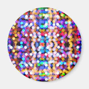 Aimant Lumières floues colorées