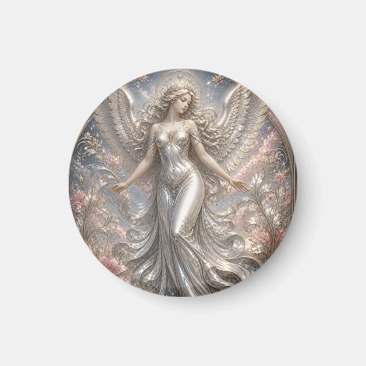 Aimant Lumina Ascendant – Portrait d'Ange Céleste (Devant)