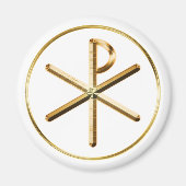 Aimant Luminosité de Chi-Rho (Devant)