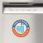 Aimant Lumpy pour le président (In Situ (Lave-vaisselle))