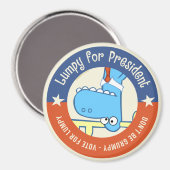 Aimant Lumpy pour le président (Recto/Verso)