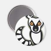 Aimant LUNA le LEMUR (Recto/Verso)