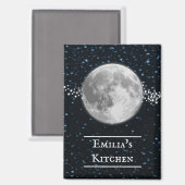 Aimant Lunaire Personnalisé (Recto/Verso)