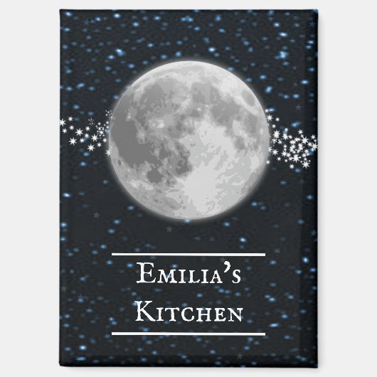 Aimant Lunaire Personnalisé (Recto)