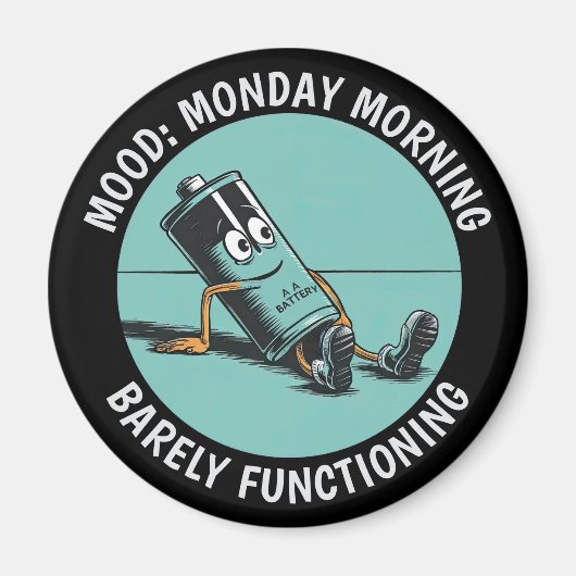 Aimant Lundi drôle (Devant)