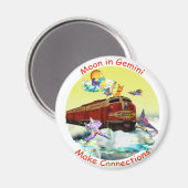 Aimant Lune à Gemini (Recto/Verso)