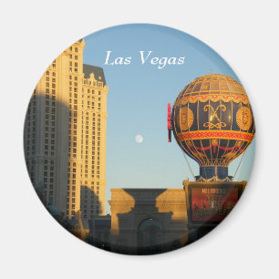 Aimant Lune au-dessus d'aimant de Las Vegas