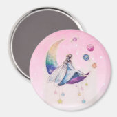 Aimant lune de fée (Recto/Verso)