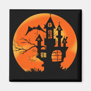 Aimant Lune de Halloween