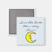 Aimant Lune et étoiles (Recto/Verso)