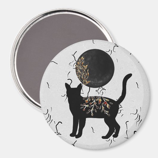 Aimant Lune ombragée (Recto/Verso)